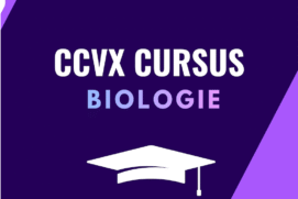 ONLINE CCVX CURSUS BIOLOGIE - ONLINE LEEROMGEVING